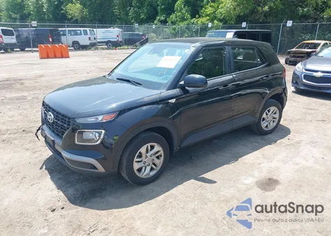 2022 Hyundai Venue Se z USA, uszkodzony, nr VIN KMHRB8A30NU207668